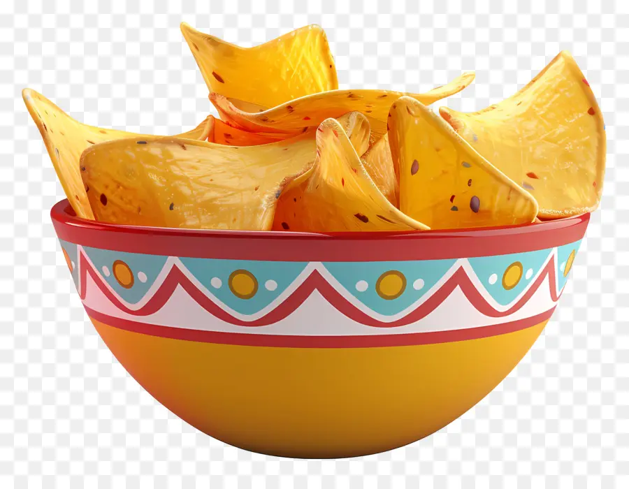 Tazón De Papas Fritas，Nachos PNG