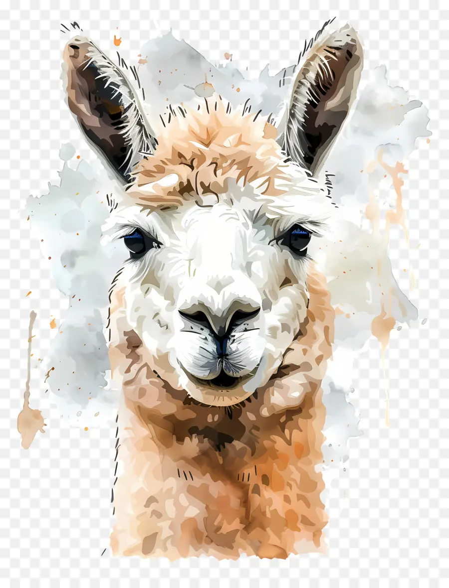 Cara De Alpaca，Llama PNG