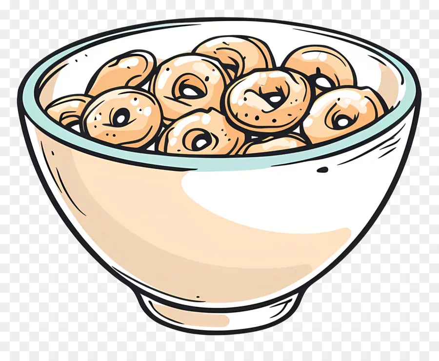 Tazón De Cheerios，Tazón De Cereales PNG