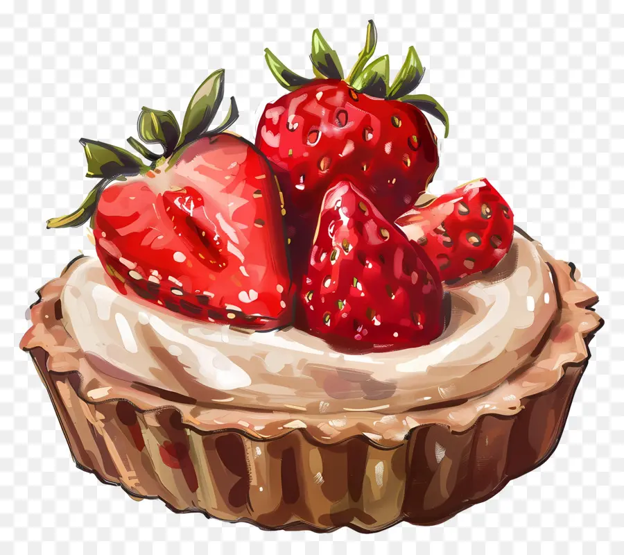 Pastel De Fresa，Tarta De Fresas PNG