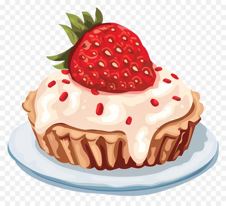 Pastel De Fresa，Tarta De Fresas PNG