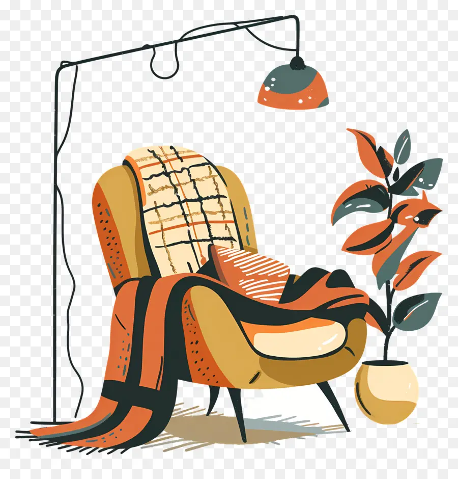 Sillón Acogedor，Silla Acogedora PNG