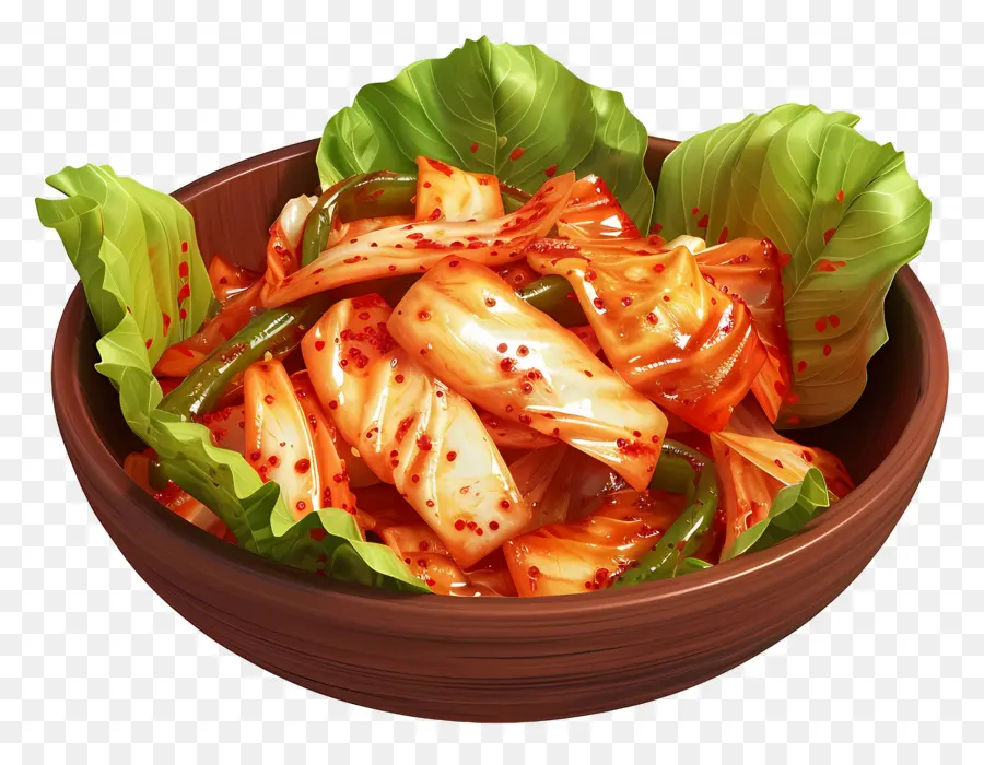 Ensalada De Kimchi Coreano，Kimchi En Tazón PNG