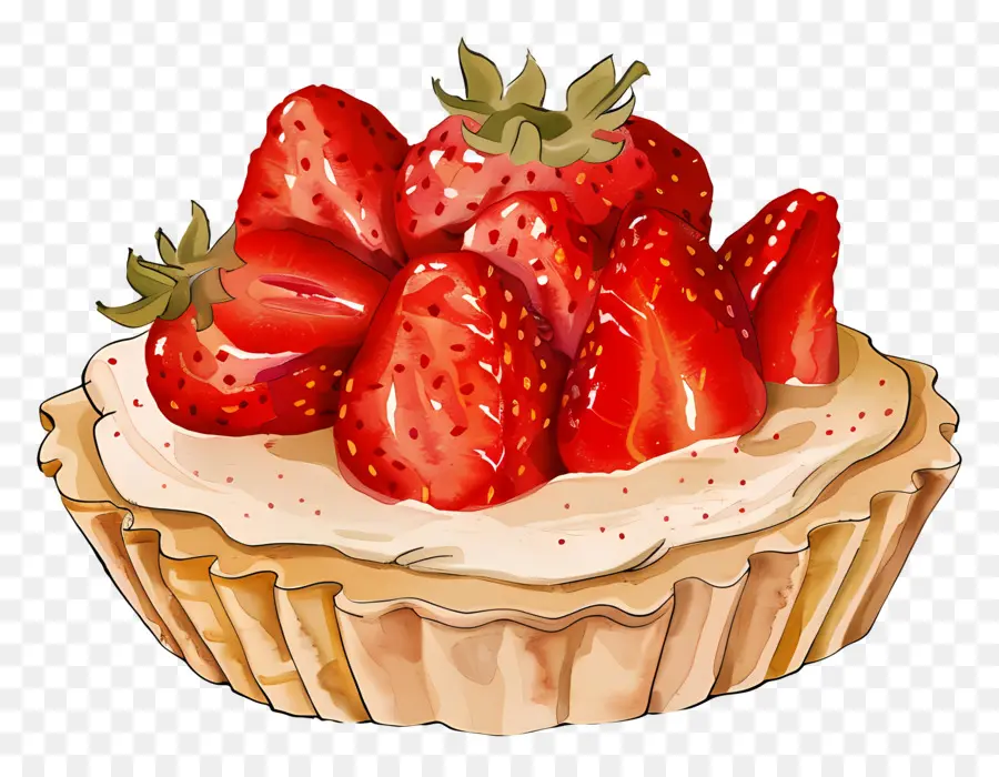 Pastel De Fresa，Tarta De Fresas PNG