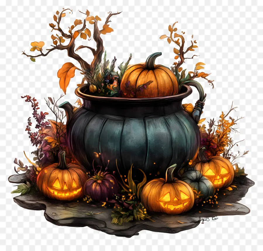 Samhain，Decoraciones De Halloween PNG