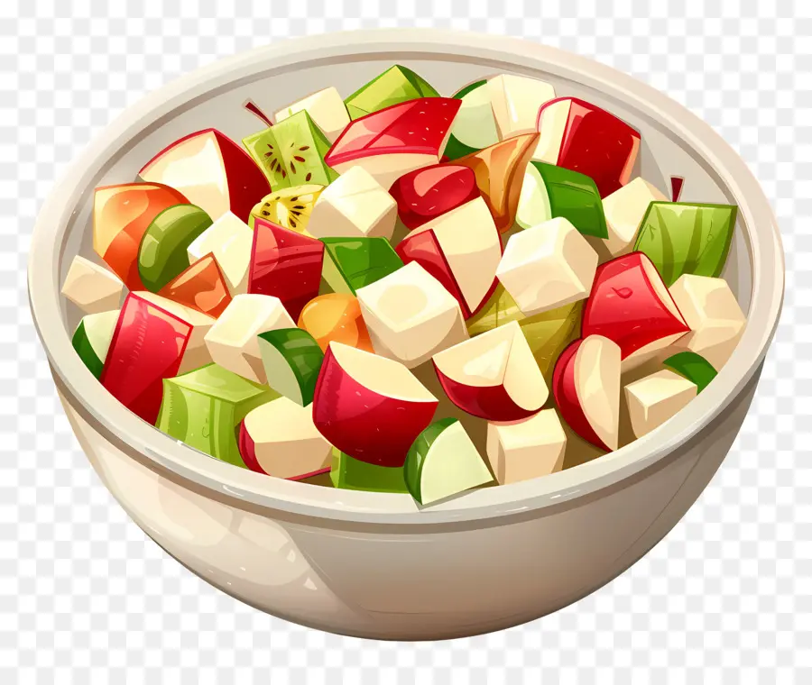 Ensalada Waldorf，Ensalada De Fruta PNG