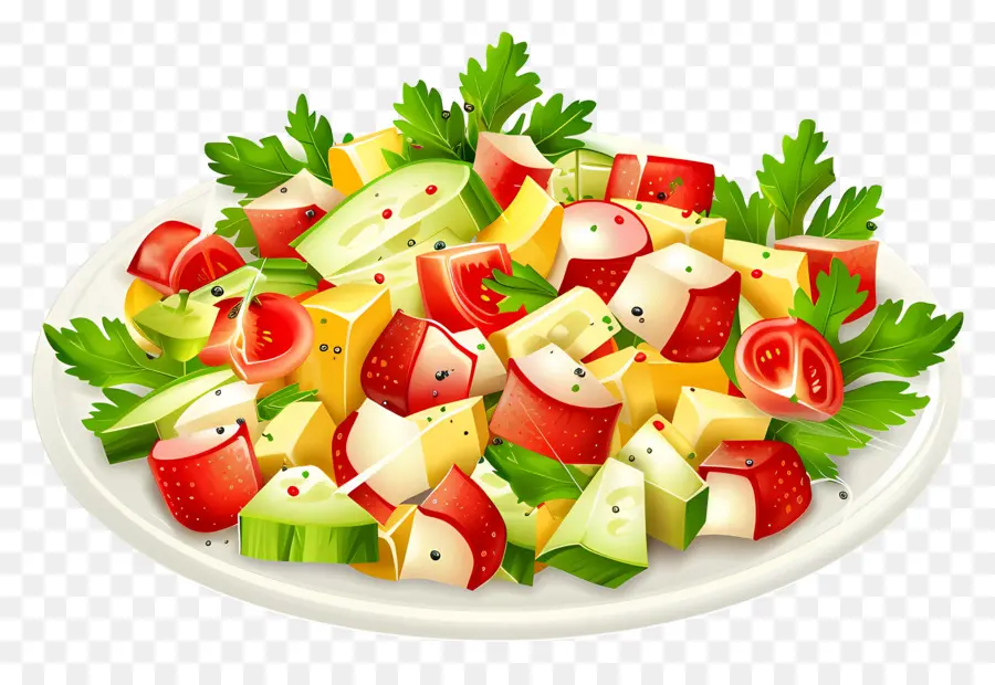 Ensalada Waldorf，Ensalada PNG