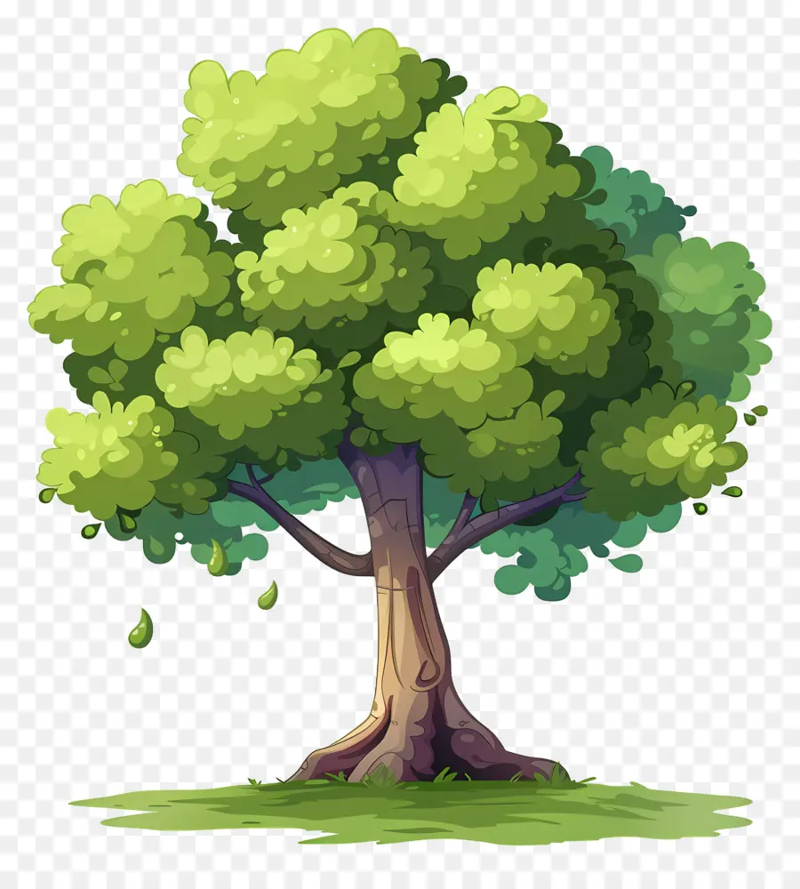 árbol De Dibujos Animados Lindo，Árbol PNG