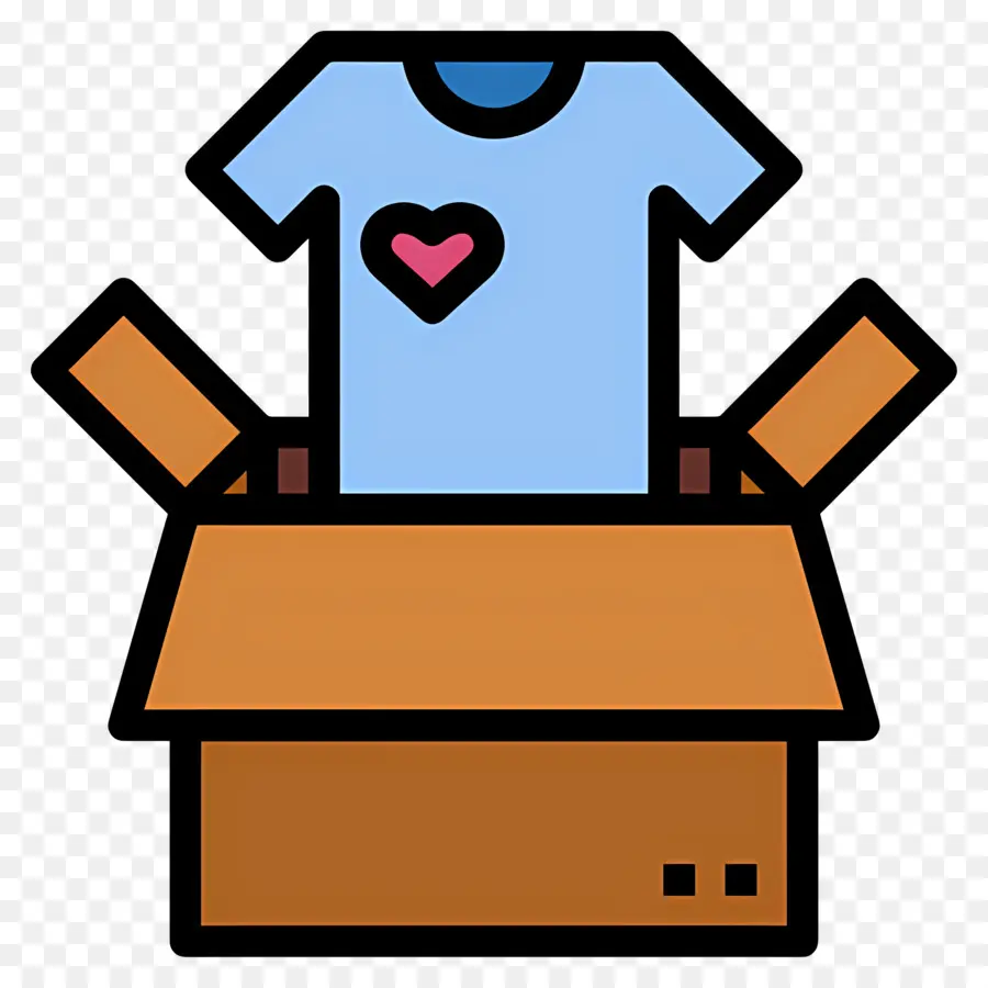 Caja De Ropa，Camiseta PNG