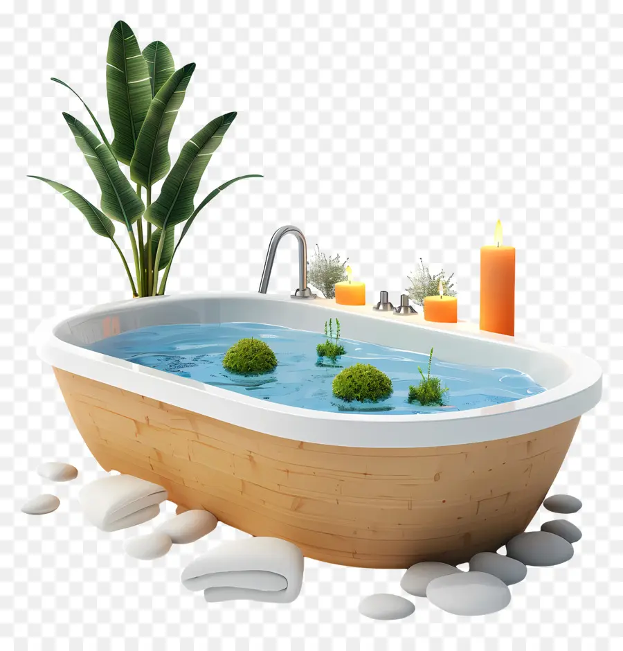 Baño De Spa，Bañera PNG