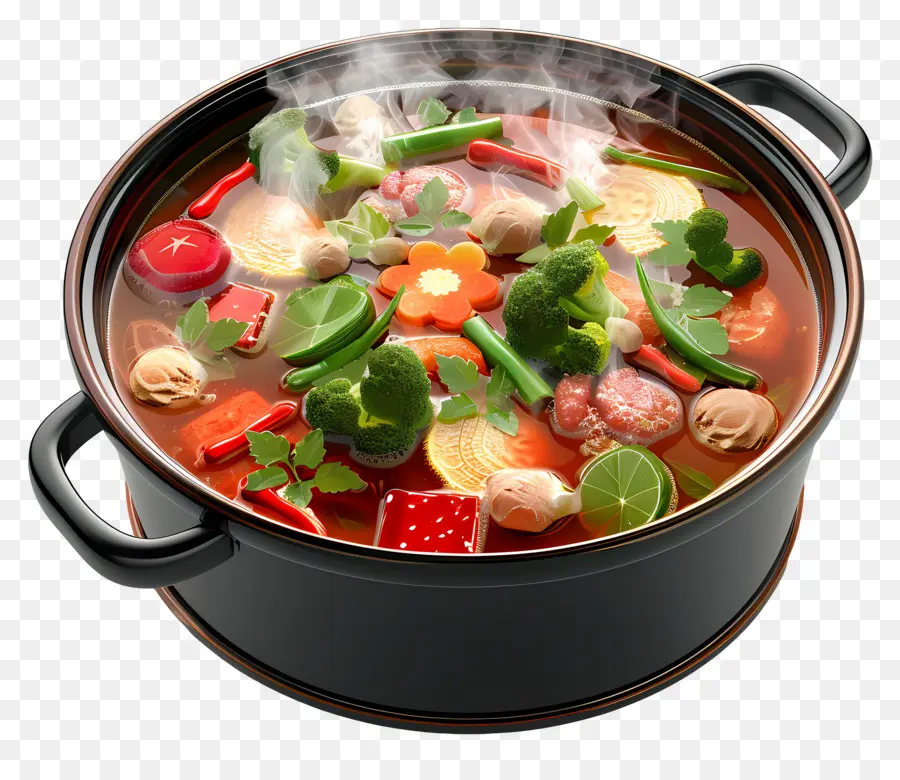 Olla Caliente，Sopa PNG