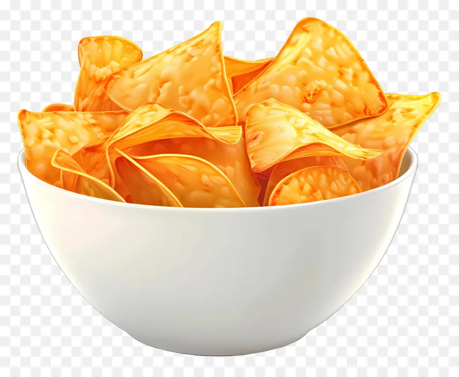 Tazón De Papas Fritas，Nachos PNG