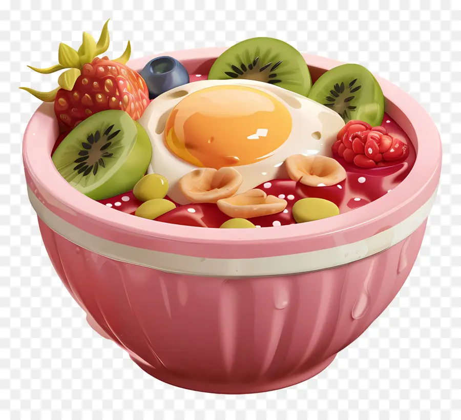 Tazón De Desayuno，Frutero PNG