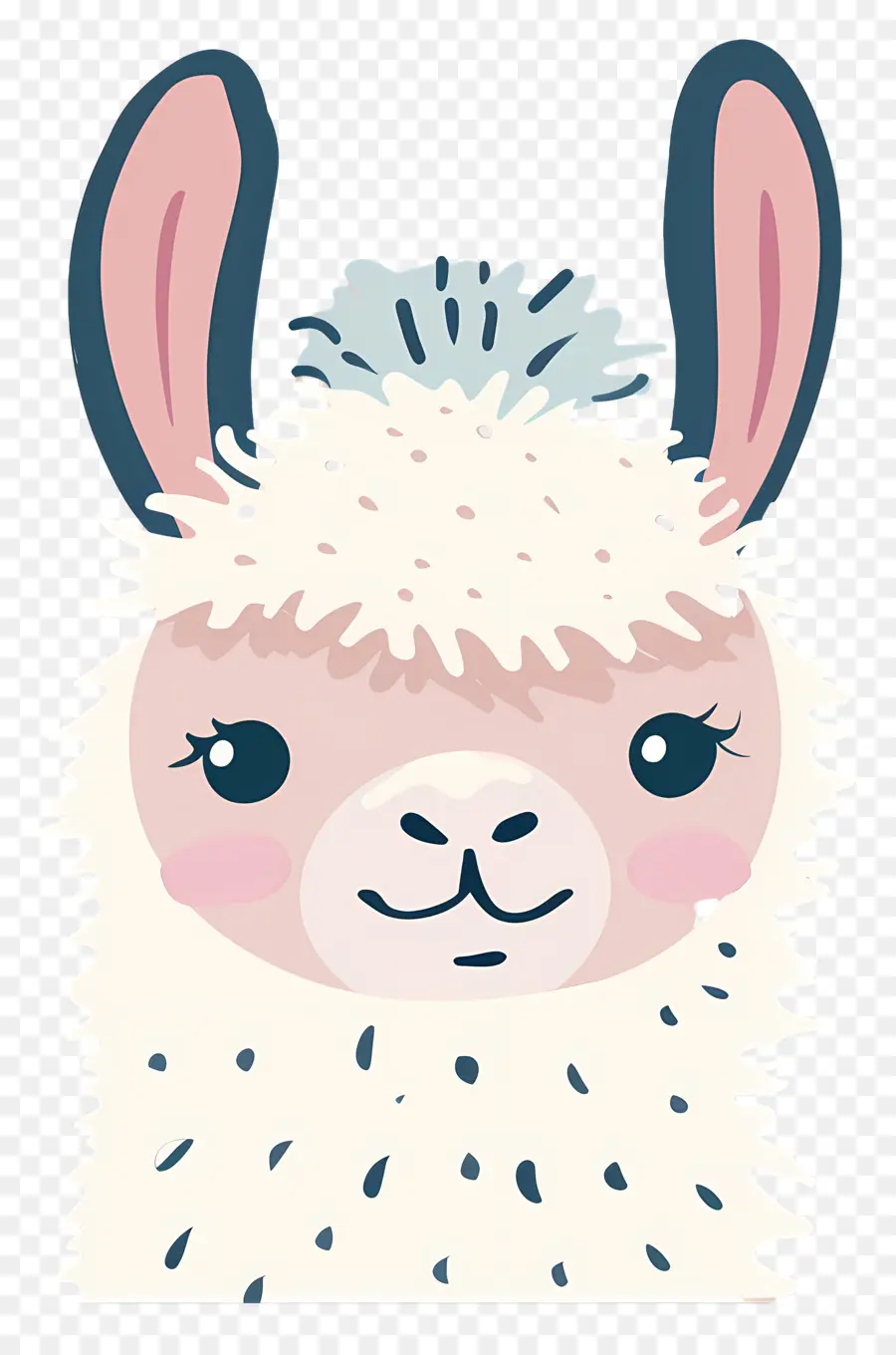 Cara De Alpaca，Linda Llama PNG