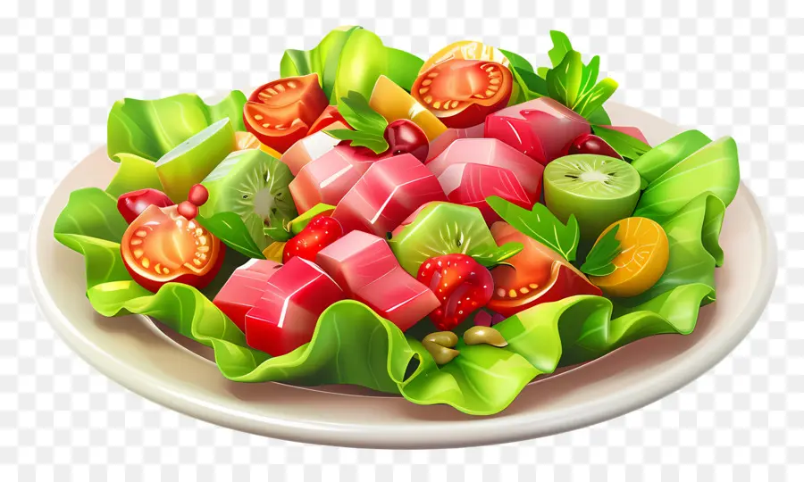 Ensalada Waldorf，Ensalada De Fruta PNG