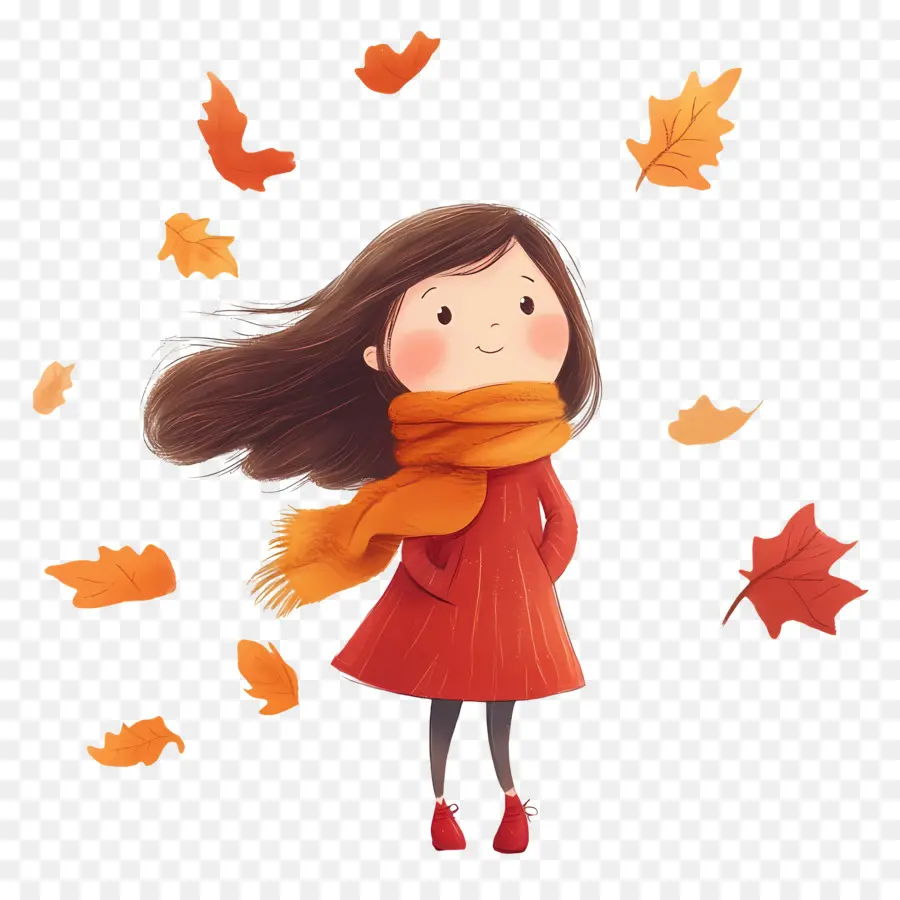 Chica De Otoño，Chica PNG