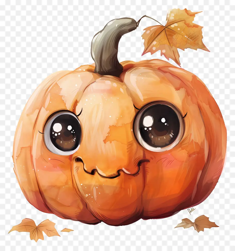 Linda Calabaza De Halloween，Calabaza Sonriente PNG