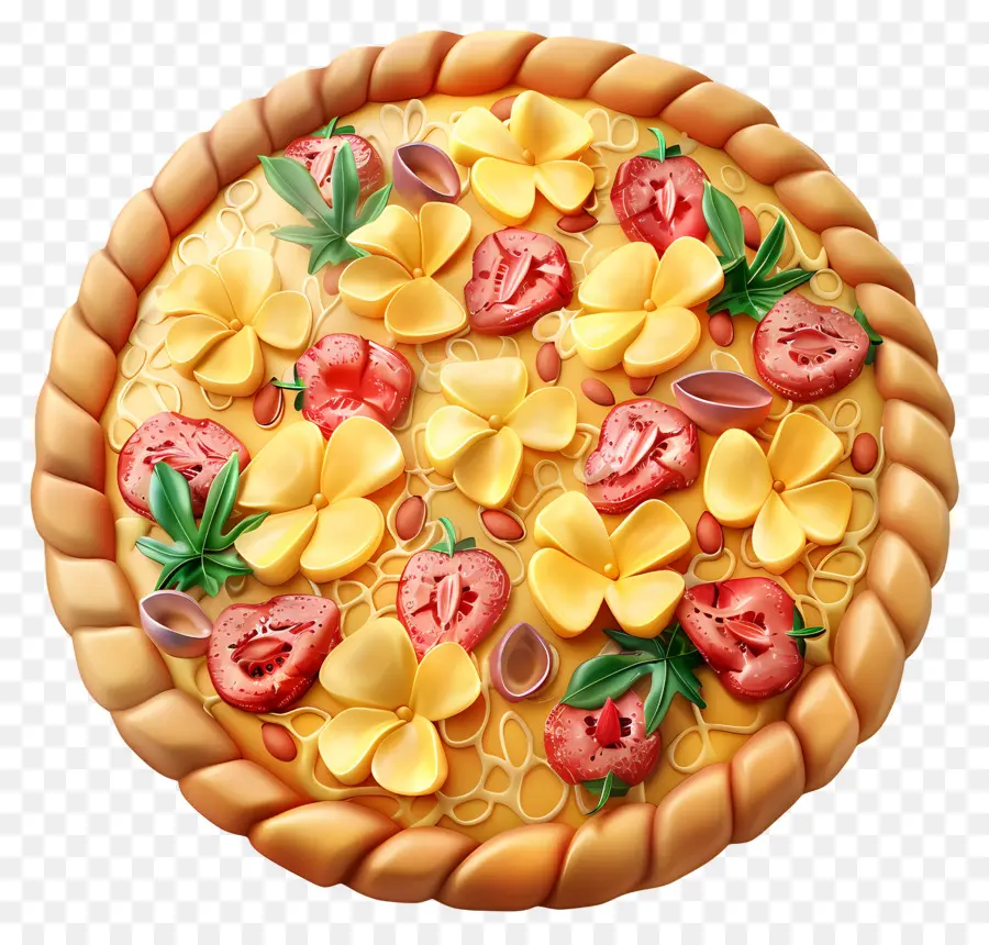 Pizza Hawaiana，Pizza PNG