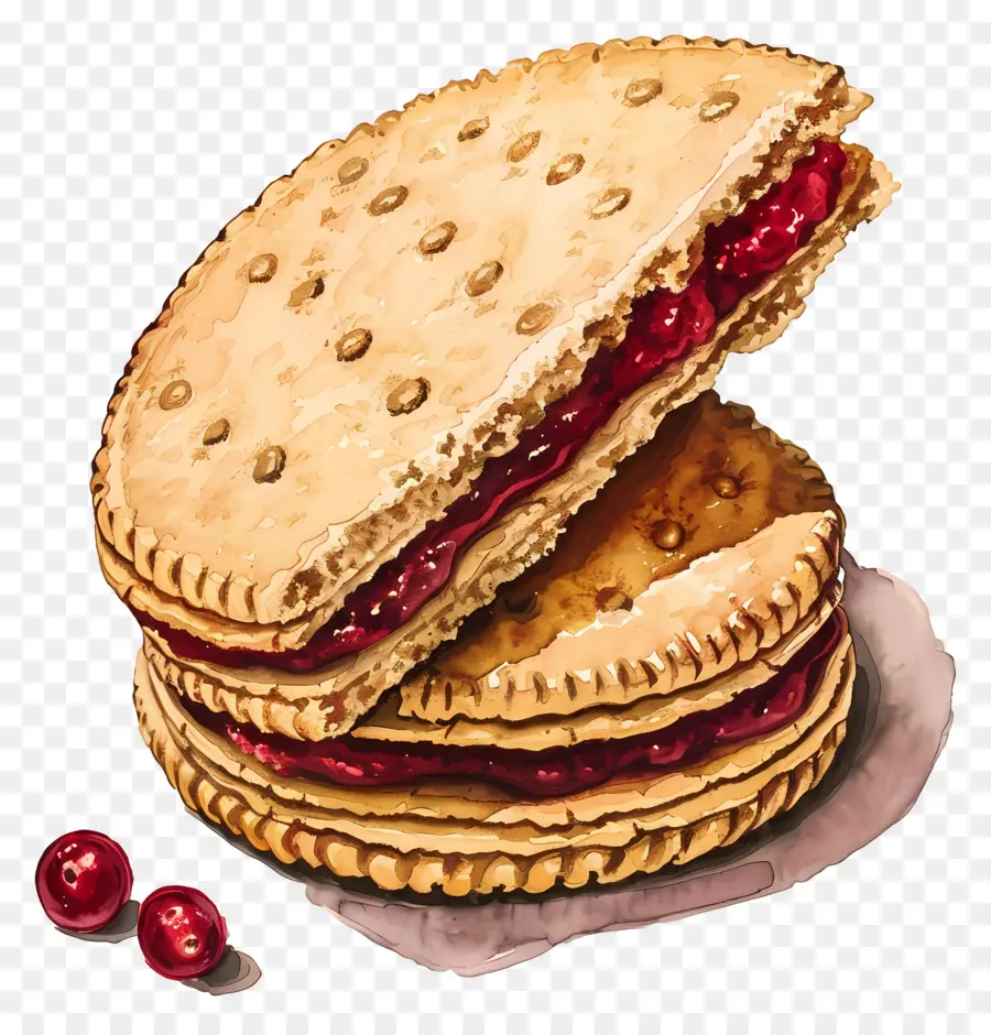 Galleta De Mantequilla，Galletas PNG