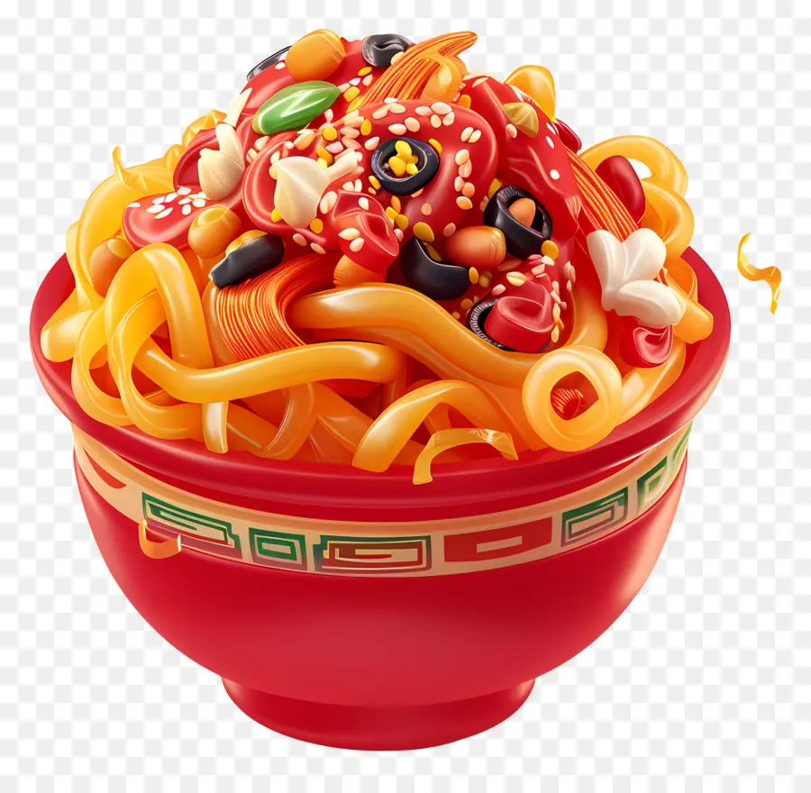 Ensalada De Kimchi Coreano，Fideos PNG