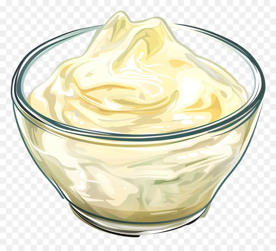 Tazón De Yogur，Tazón De Crema PNG