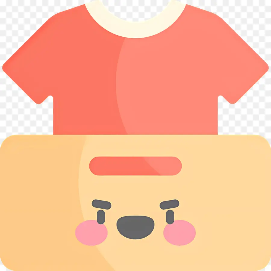 Caja De Ropa，Camisa Doblada PNG