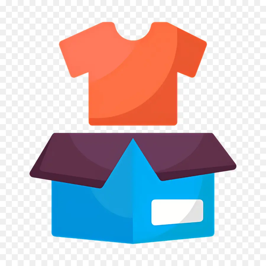 Caja De Ropa，Camisa PNG