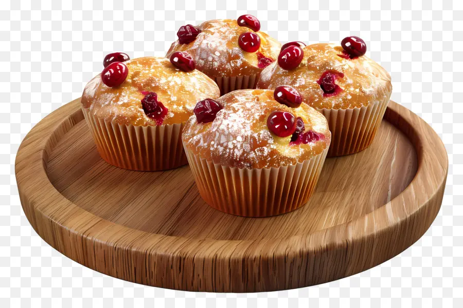 Muffins De Arándanos，Magdalenas PNG