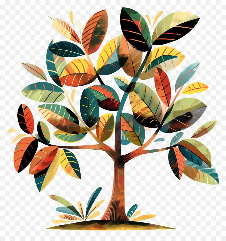 árbol De Dibujos Animados Lindo，Árbol PNG