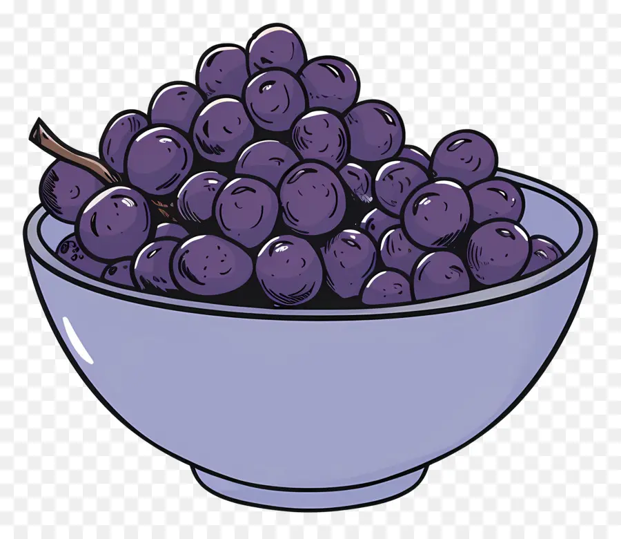 Tazón De Uvas，Uvas PNG