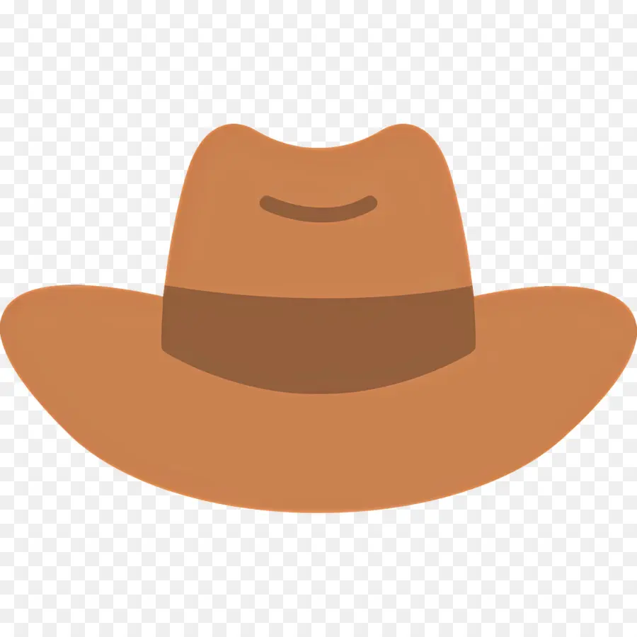 Sombrero De Vaquero，Sombrero Marrón PNG