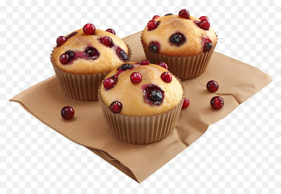 Muffins De Arándanos，Magdalenas PNG