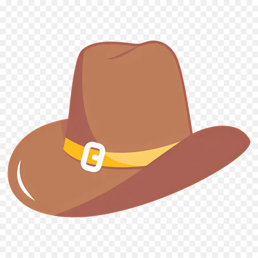 Sombrero De Vaquero，Sombrero Marrón PNG