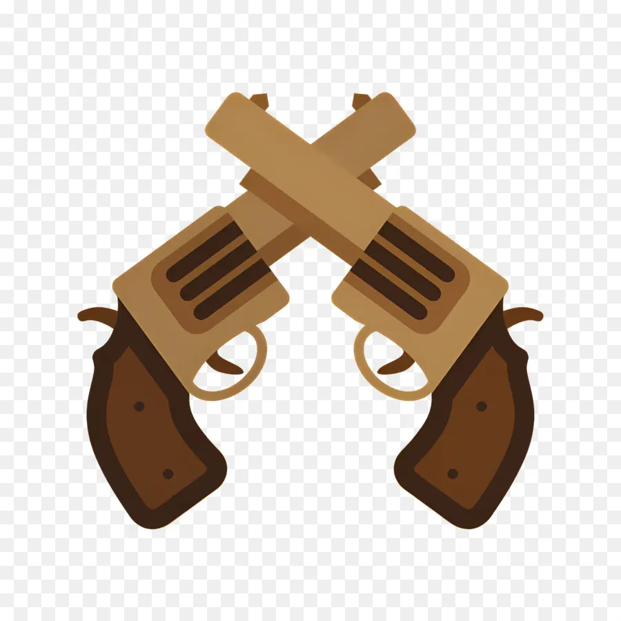 Arma De Vaquero，Armas Cruzadas PNG