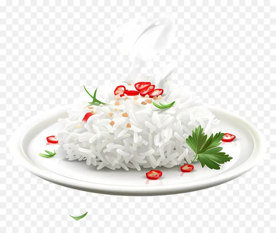 Arroz Al Vapor，Arroz Blanco PNG