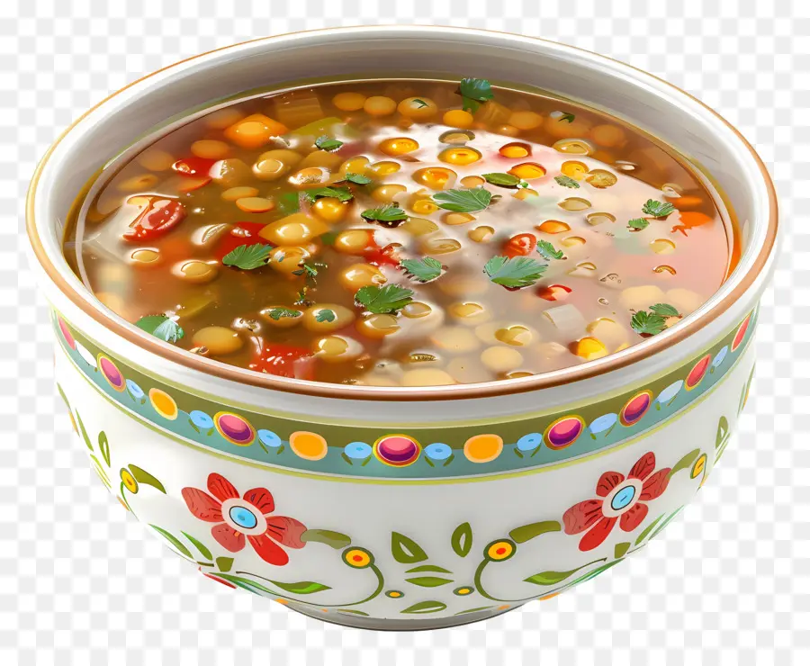 Sopa De Lentejas，Tazón De Sopa PNG