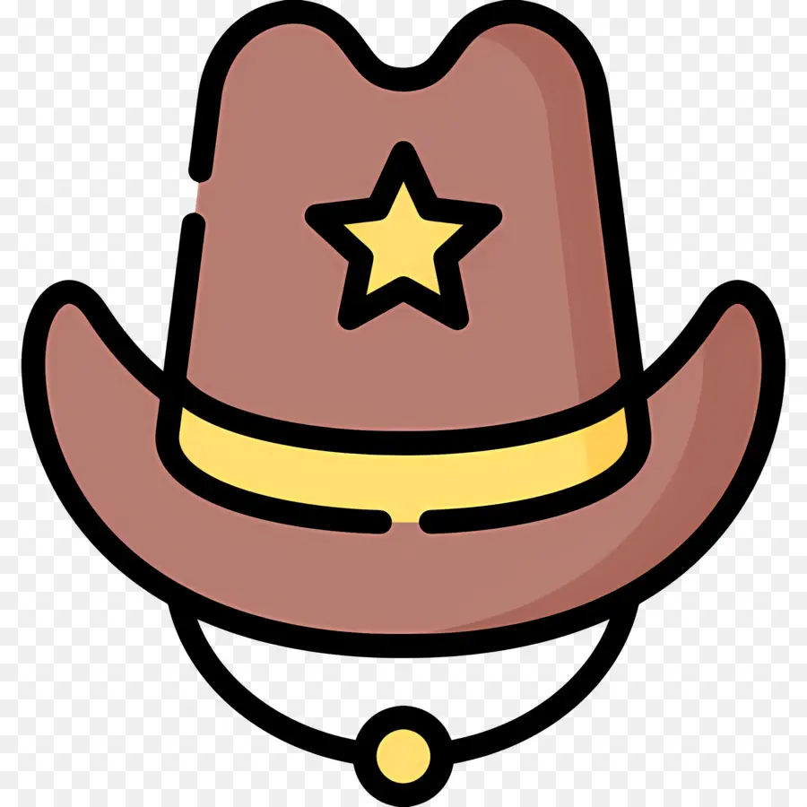 Sombrero De Vaquero，Sombrero De Sheriff PNG