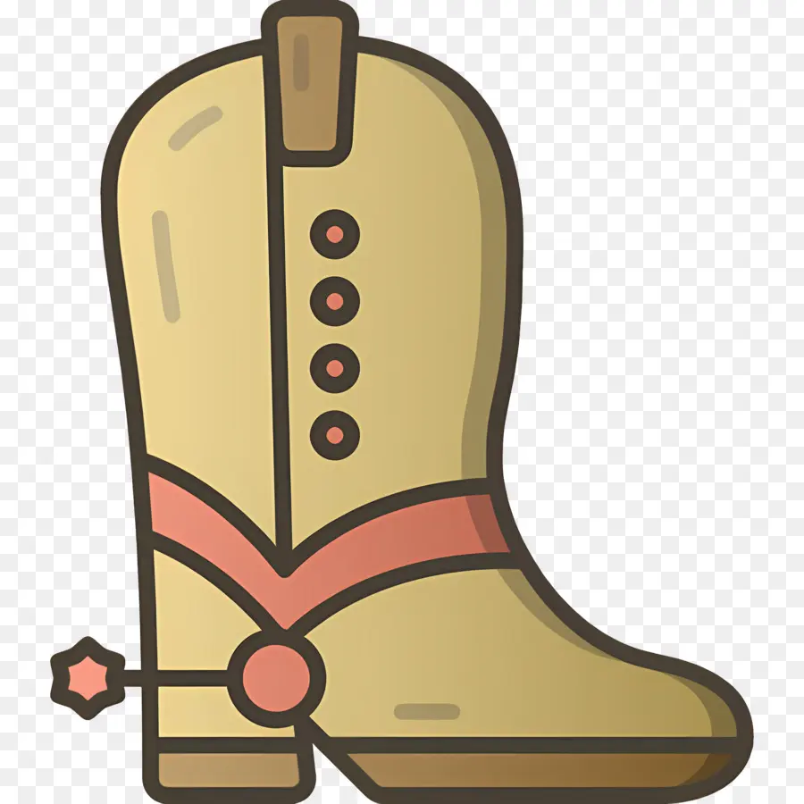 Botas De Vaquero，Bota Vaquera PNG