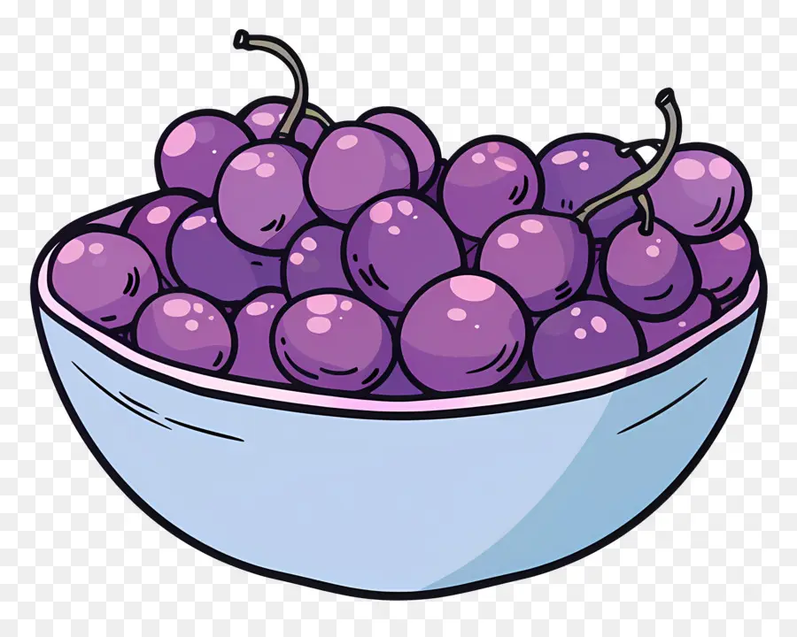 Tazón De Uvas，Uvas PNG