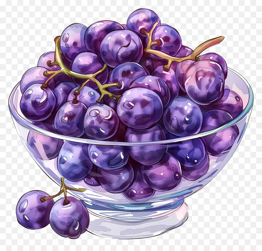 Tazón De Uvas，Uvas PNG