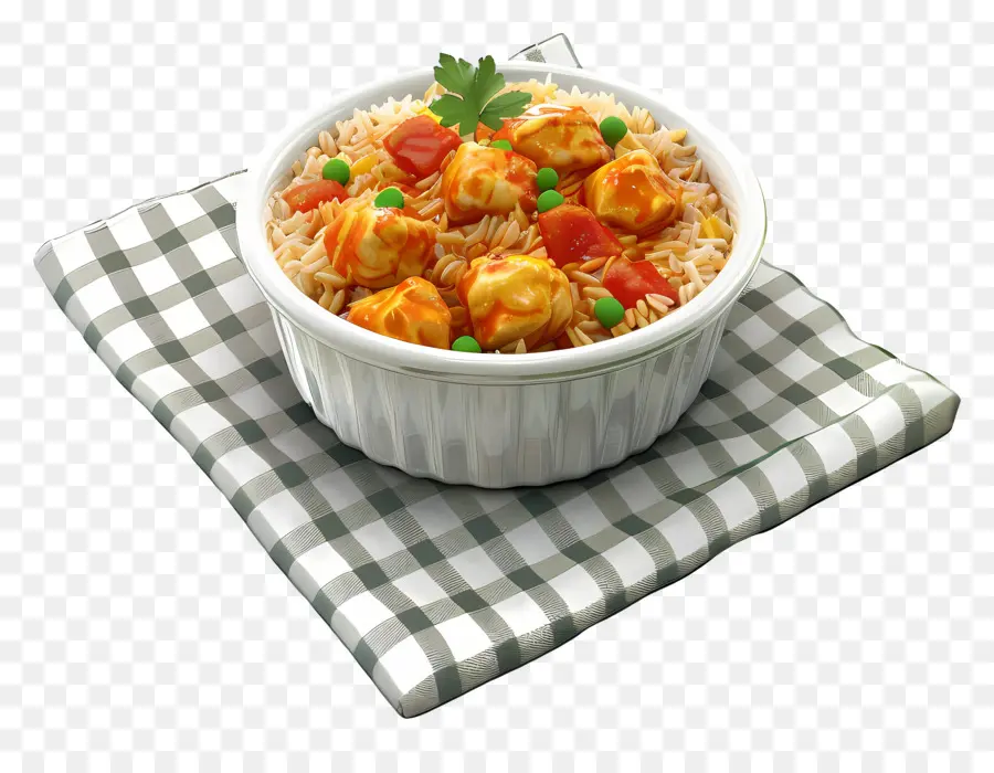 Arroz Y Curry，Plato De Arroz PNG