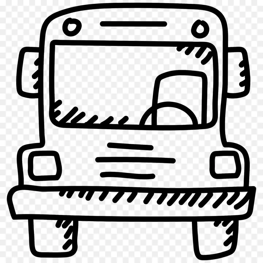 Autobús Escolar，Autobús Dibujo PNG