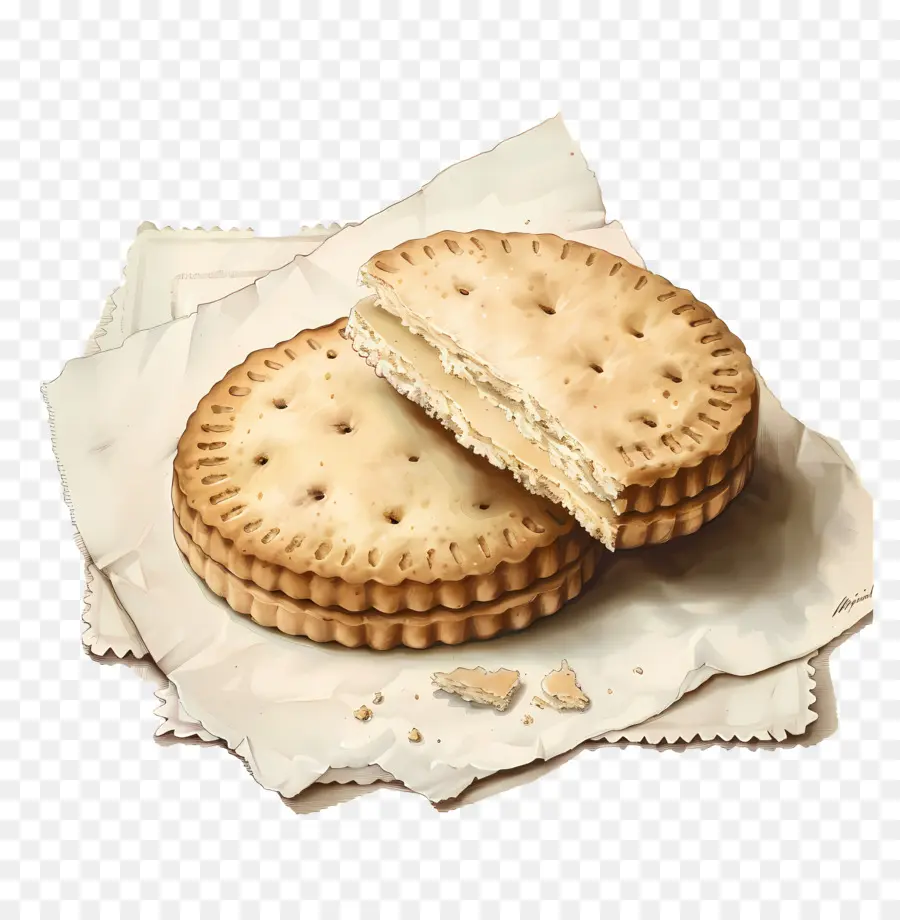 Galleta De Mantequilla，Galletas Saladas PNG