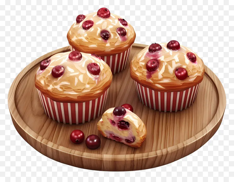 Muffins De Arándanos，Magdalenas PNG