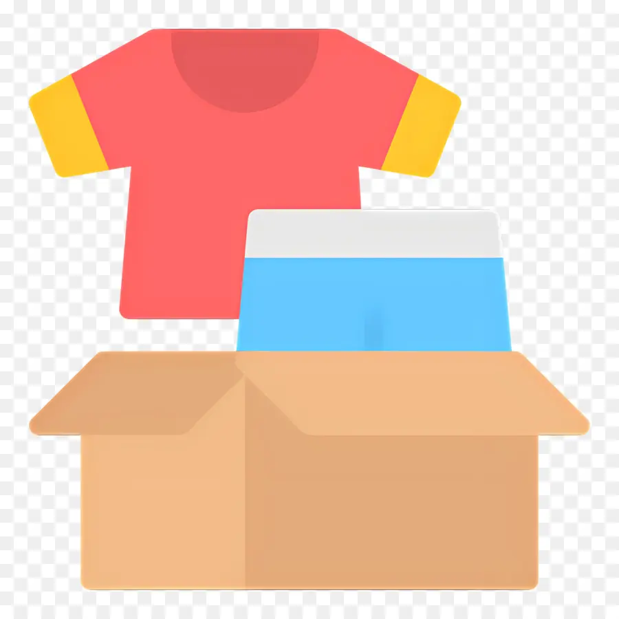 Caja De Ropa，Ropa En Caja PNG