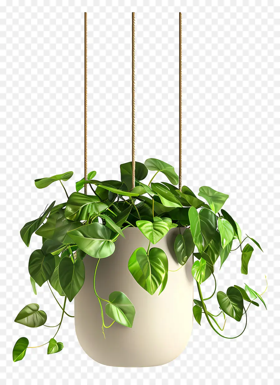 Planta En Maceta Suspendida，Planta Colgante PNG