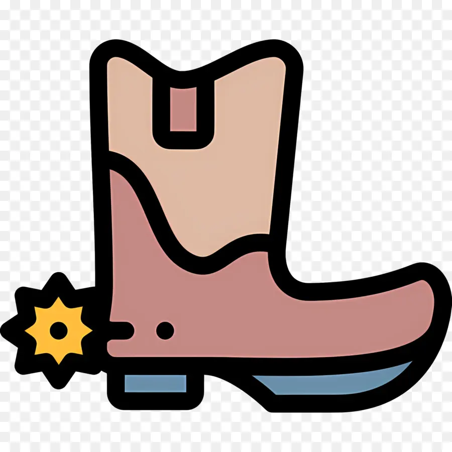 Botas De Vaquero，Bota Vaquera PNG