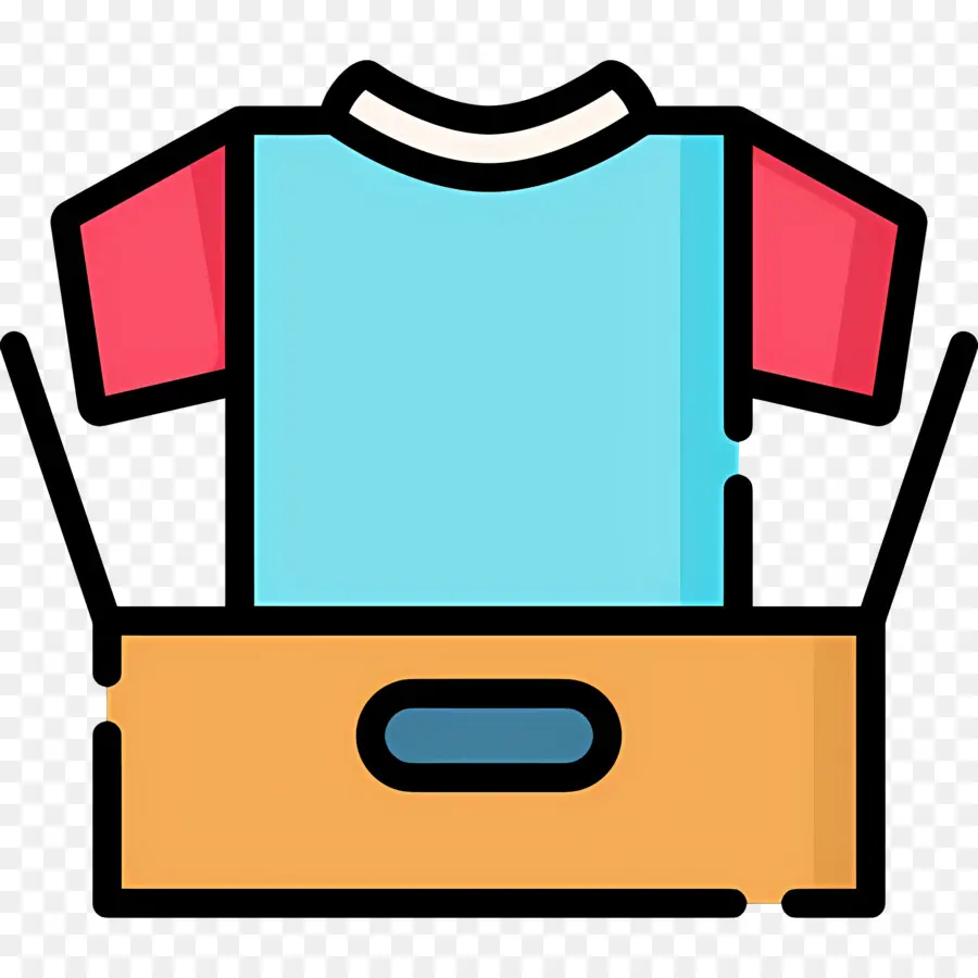 Caja De Ropa，Camiseta PNG