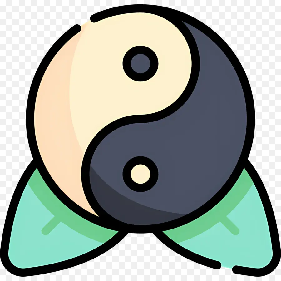 Yin Yang，Símbolo Yin Yang PNG