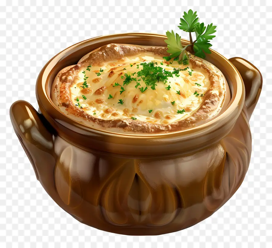 Sopa De Cebolla Francesa，Tazón De Sopa PNG